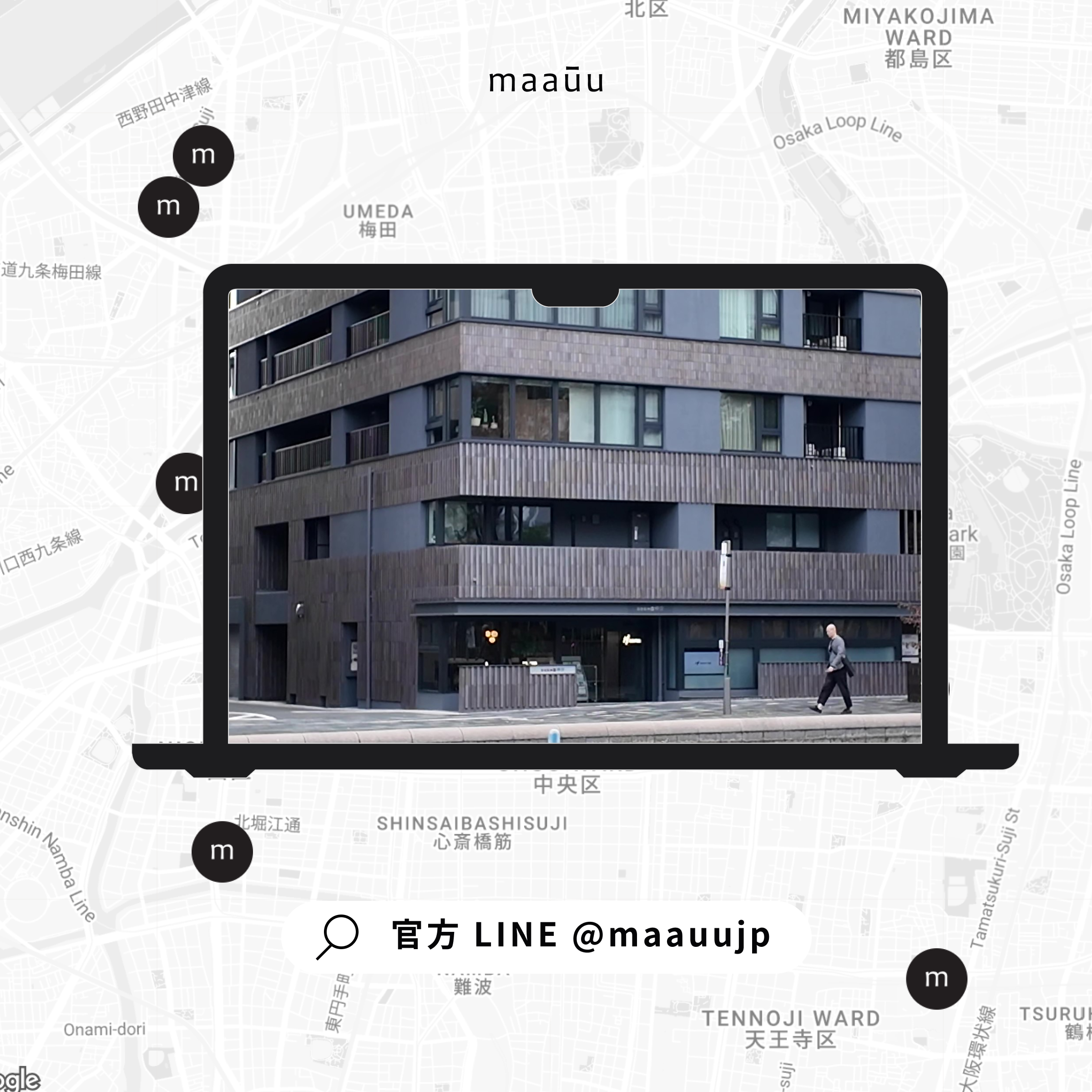 京都買房|建築人的關西散步 2月場次|maaūu Map